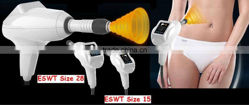 ESWT Shape: Radiofrequency Vacuum Roller Shock Wave For Body And Face Machine