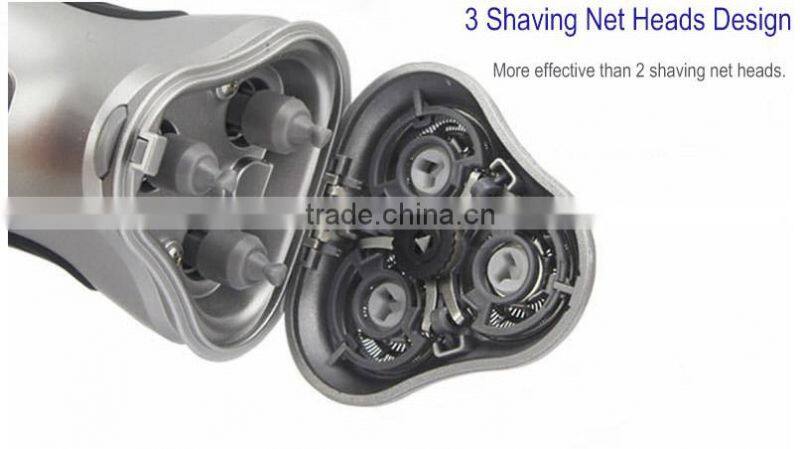 Three Independent Floating Heads Men Shaver Machine
