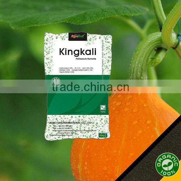 Agriculture Potassium Humate fertilizer used in west soil conditioner