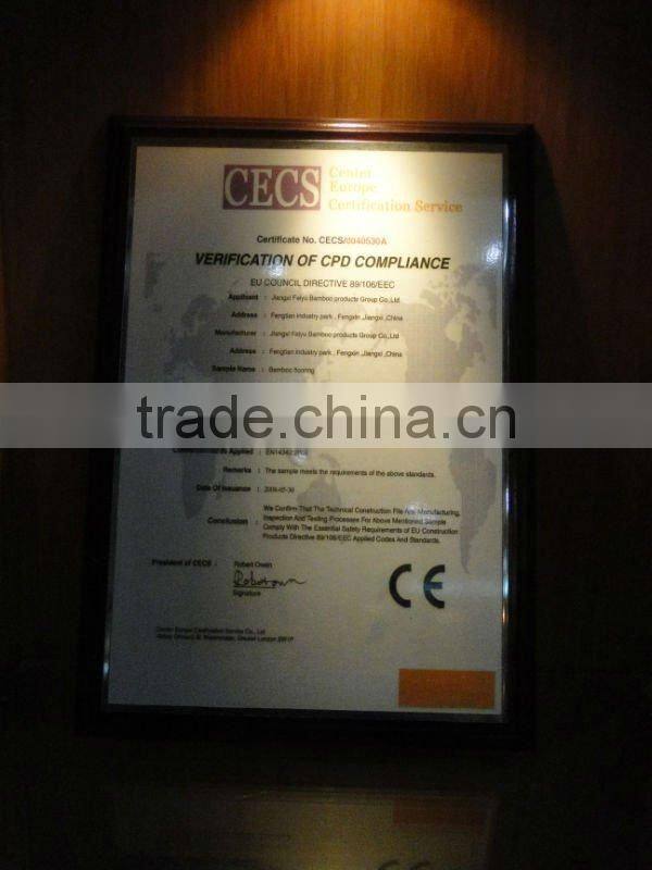 Tiger Strand Woven Bamboo Flooring/CE