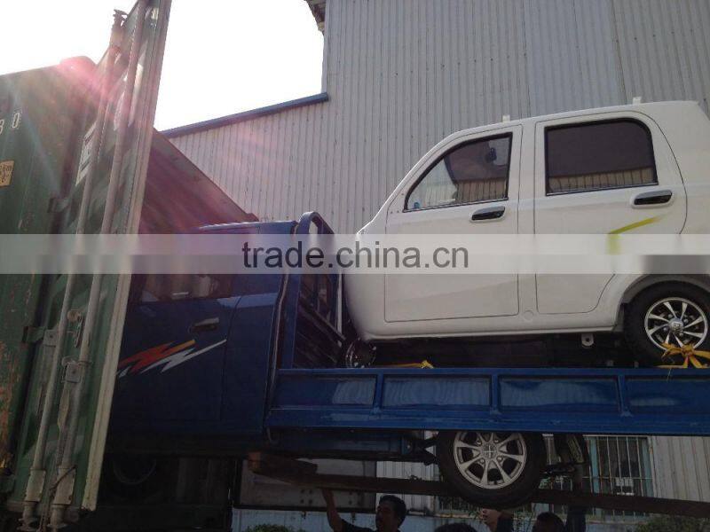 cargoes truck with single diesel engine transformed from diesel tricycle lower price big loading