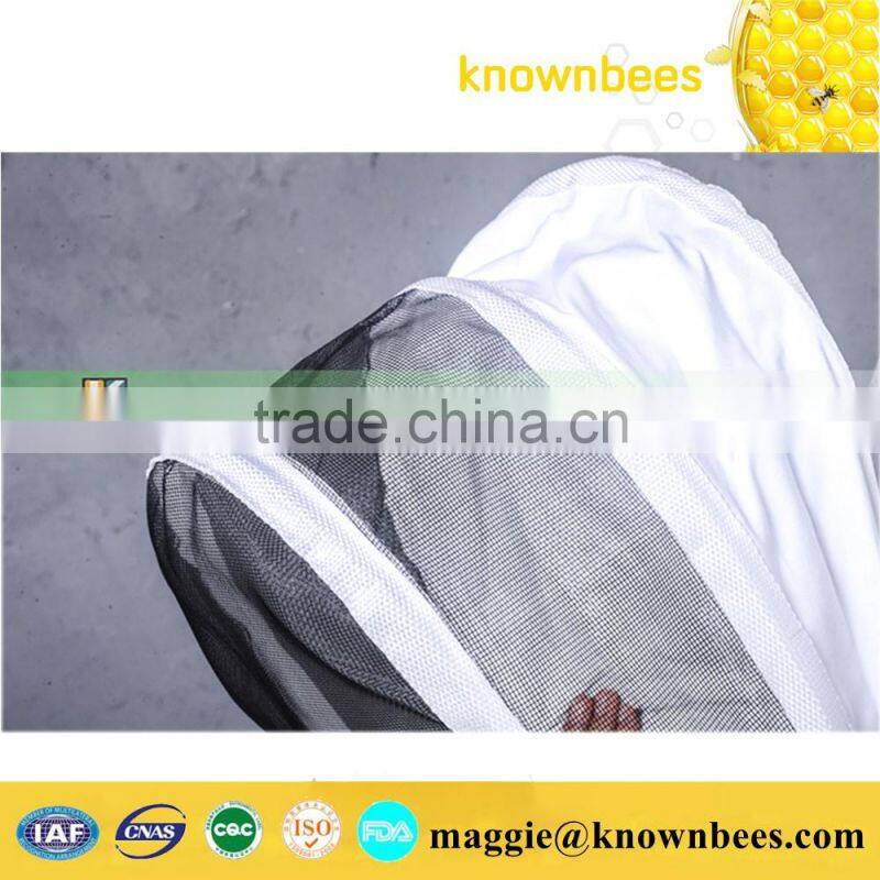 cotton beekeeping protective hat / beekeeping suit white color