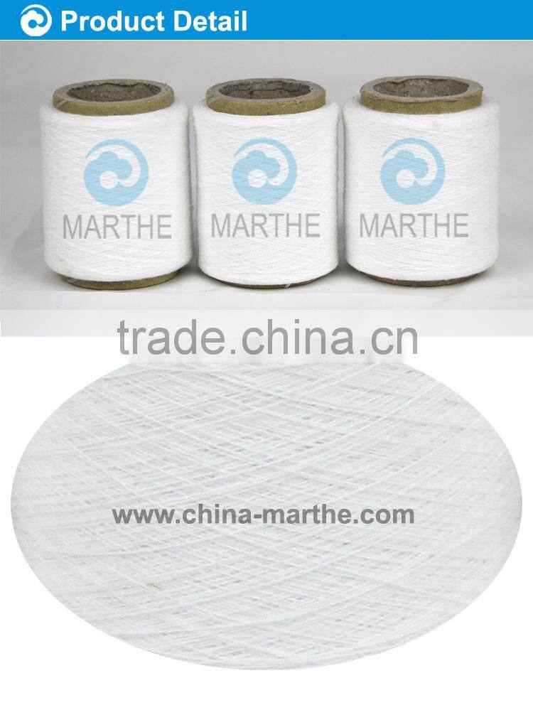 3s-30s bleach white Cotton Yarn / recycled yarn / cotton yarn for gloves