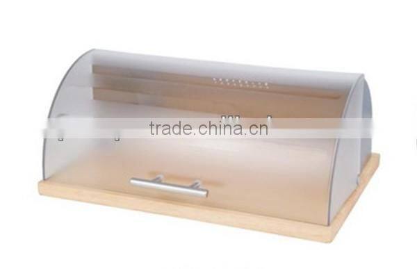 Good sale Wood base bread bin