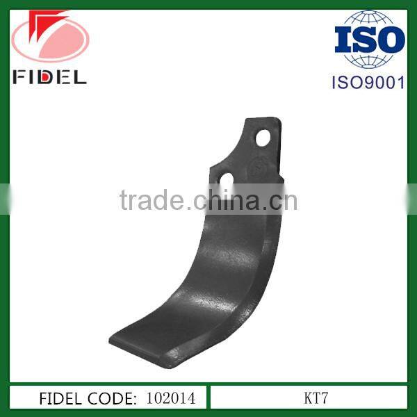 HIGH QUALITY ROTAVATOR BLADES, L type power tiller blades for sales