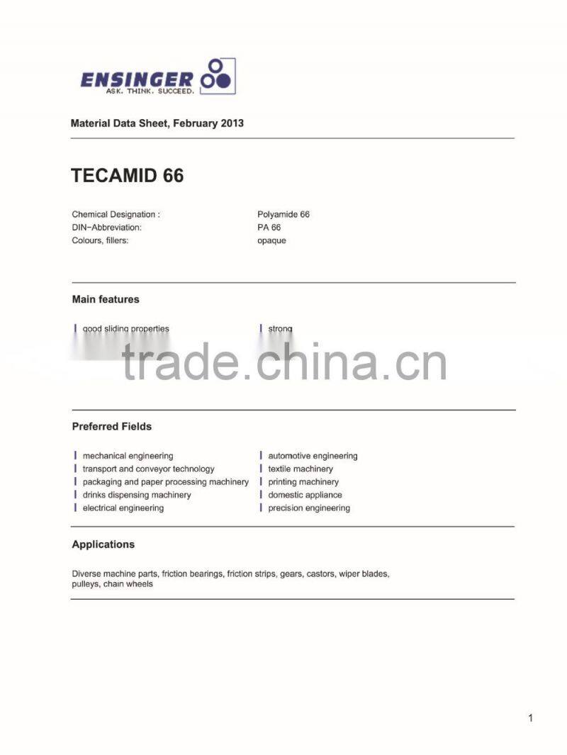 Made in China nylon gears nylon wheel