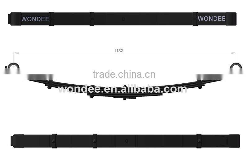MPF2FA Conventional Russia Pickup Leaf Spring for Truck