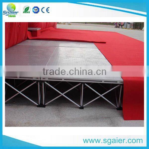 easy portable stage platform modular platforms muslim wedding stage