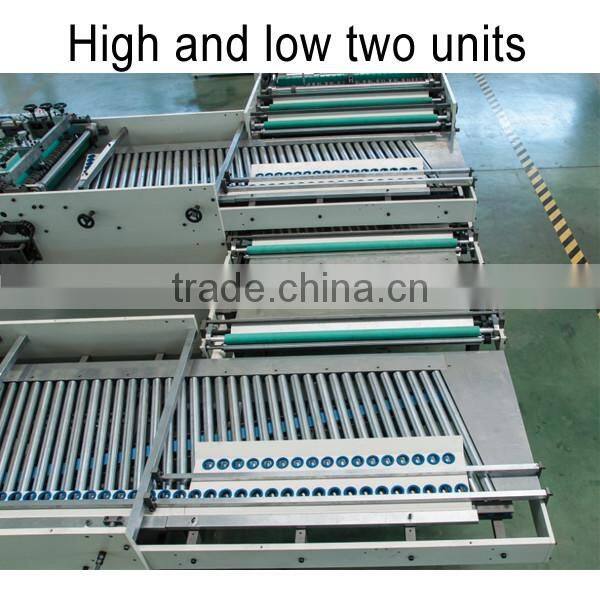 Automatic playing card slitting machine