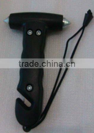 Safetys Hammer with Seat Belt Cutter