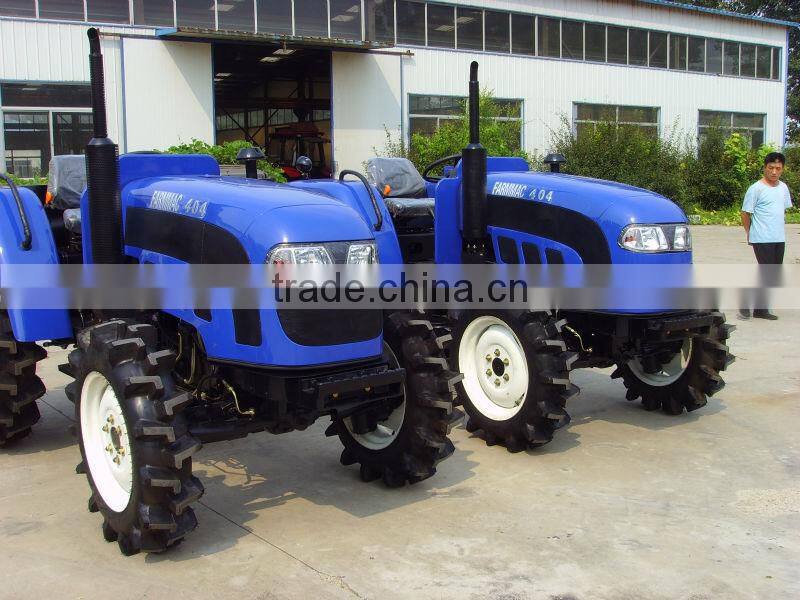 QLN404 mini wheel farm tractor cabin