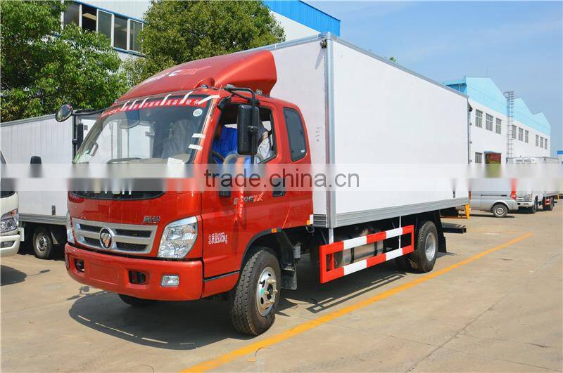 FOTON 5T small reefer refrigerated van truck