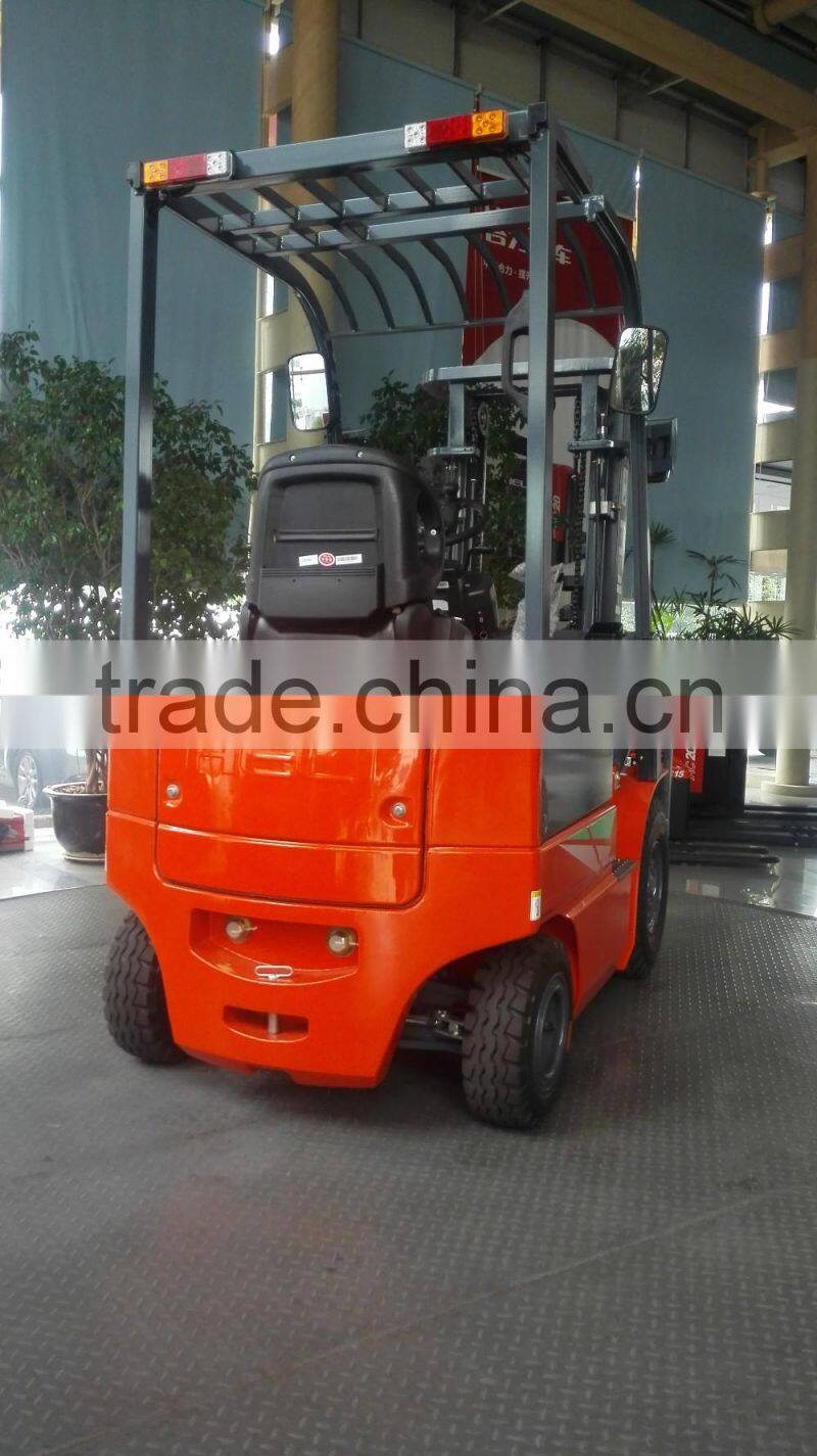 China Top1 Forklift Manufacturer Heli Brand with Safety and Braking safety device 1.5 ton electric forklift price