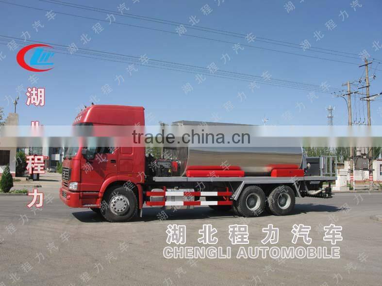 New product asphalt distributor truck,asphalt spray truck,road maintenance truck 15cbm