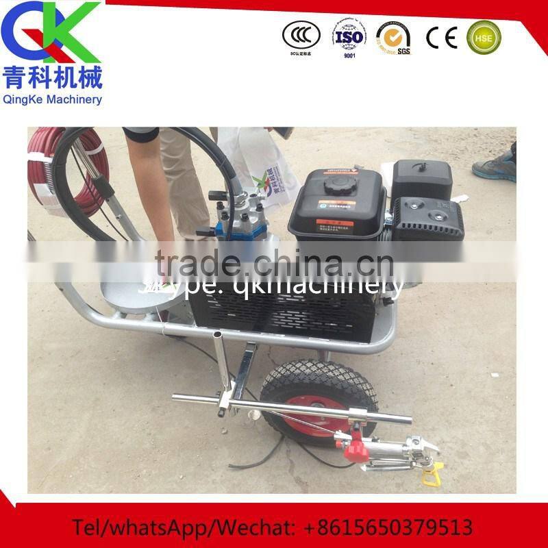 hand push cold spray pavement rulling machine with cheap price