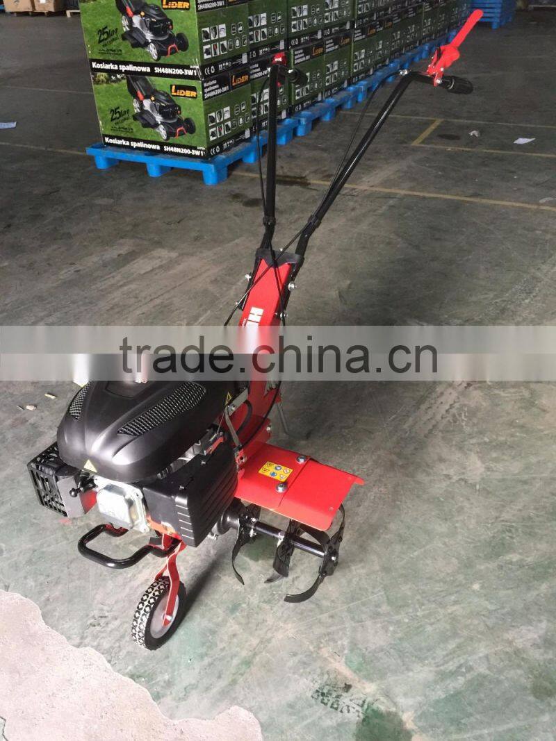 139cc gasoline tiller mini type/ suitable for postage clients on Ebay and Amazon
