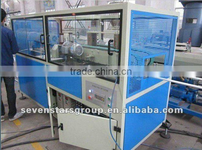 plastic pipe haul off machine