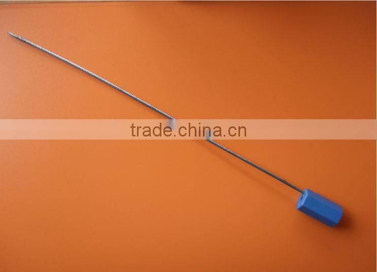 cable sealing grommets, plastic bank security seal, with scannable UPC
