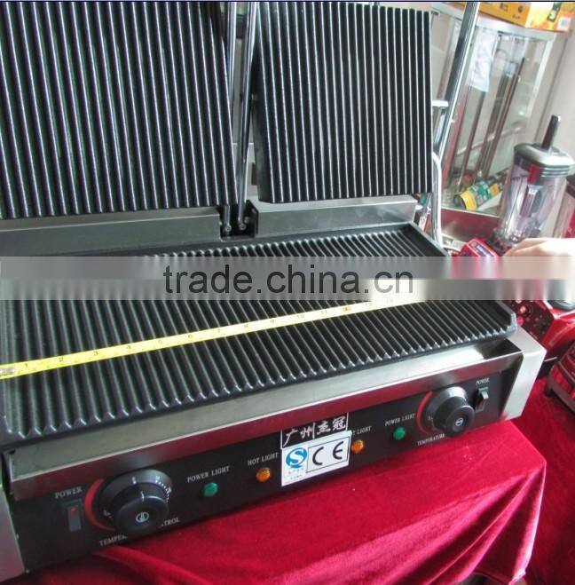 Electric contact grill / panini grill with CE certificate