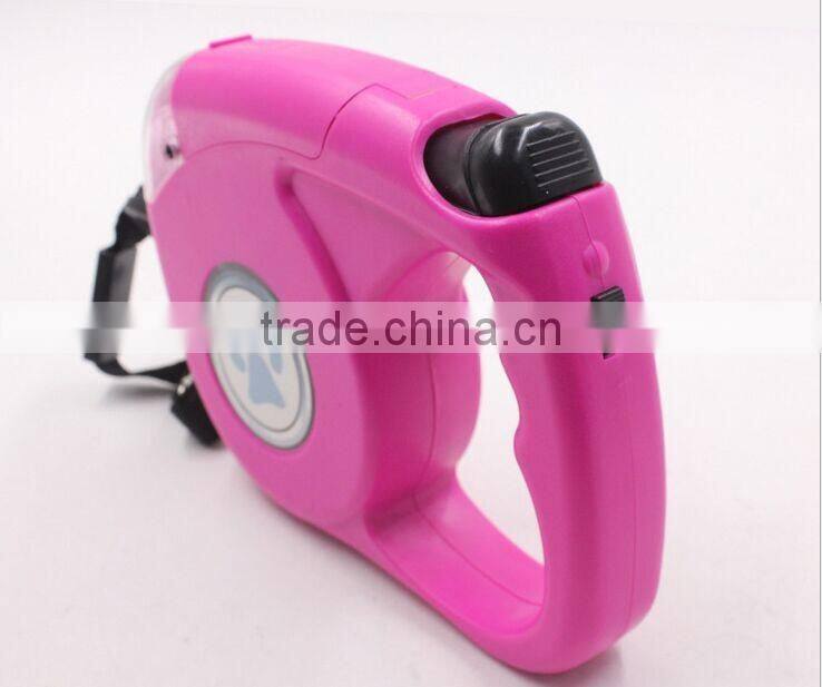 Best Retractable Dog Leash With 16ft of Nylon Ribbon Is Heavy Duty and Allows Your Pet to Enjoy Added Freedom While Remaining