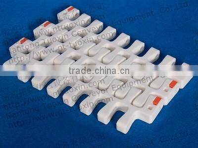 2400D Radius Flush Grid Modular Belt