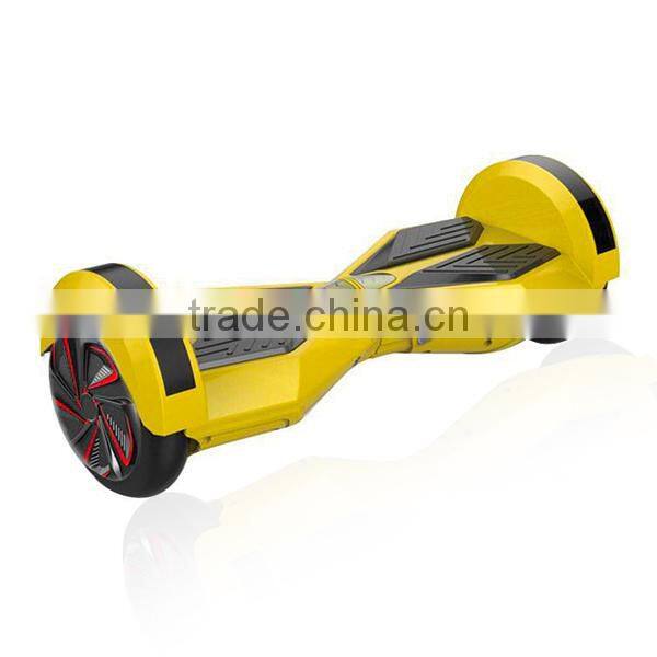 2015 Lamborghini 6.5/8inch tire colored light electric chariot hover board/electric scooter(TKS-F01)