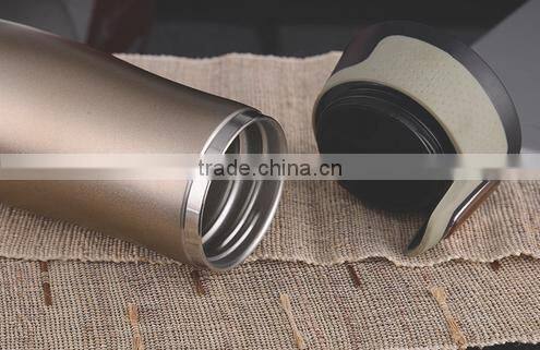 New 500ml top-rated 304 stainless steel metalvacuum thermos custom logo travel mug