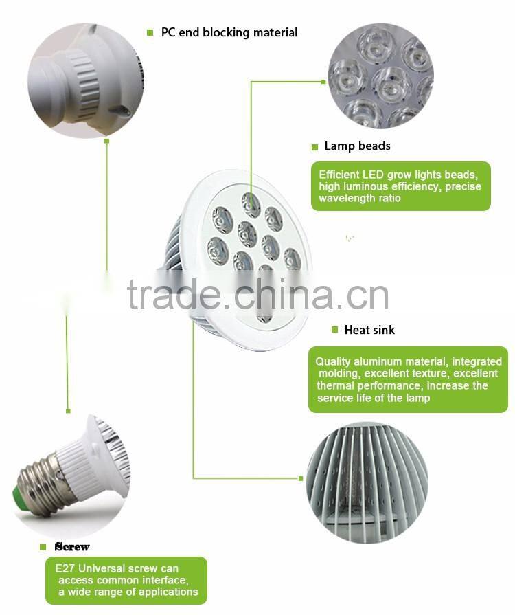 12W Argricultrura LED Grow Light