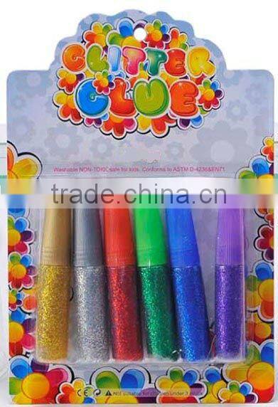 Shiny glitter glue/5.5ml glitter glue/ customize glitter glue