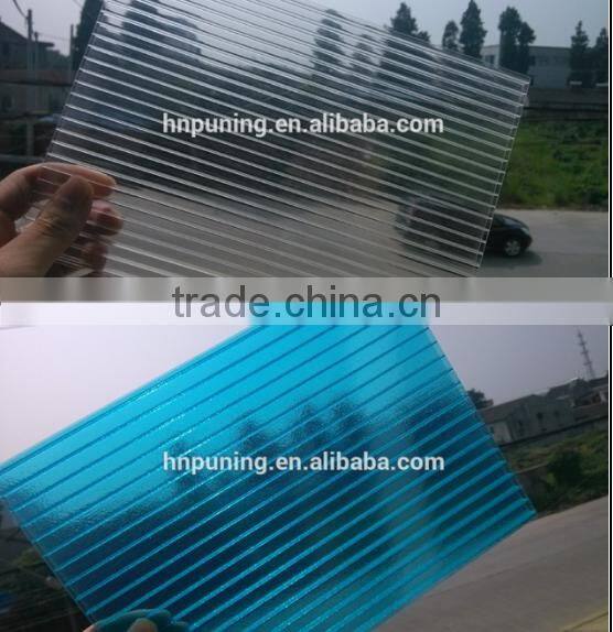 Polycarbonate sheet manufacturers/strong greenhouses/polycarbonate hollow sheet roofing