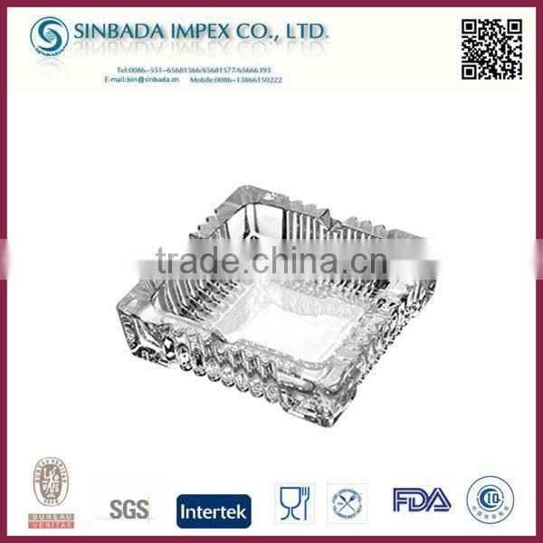 Household&Office KTG7116 Glass Portable Cigarette Ashtray