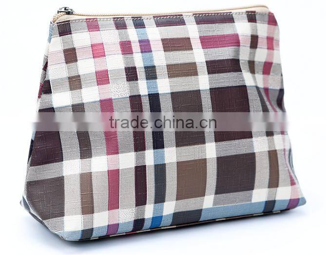 Store More Fashionable Ladder Leather Travel Makeup Toiletry Kit