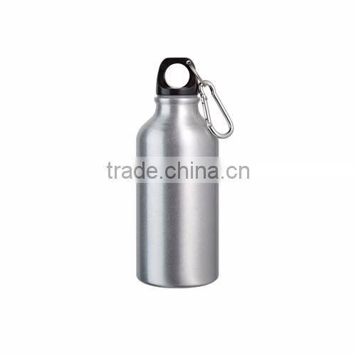 good quality outdoor drinking bottle with carabiner ,400ml