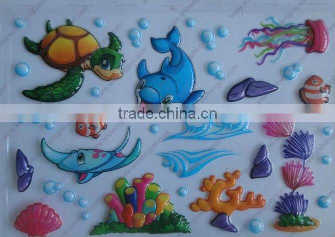 3D map PVC pictures teaching 3D picture 3D wall map medicine dissect picture blister customzied design logo advertising picture