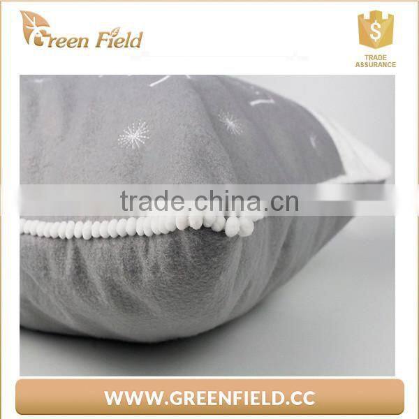 Christmas gift Felt Throw Pillow grey non woven sofa bolster