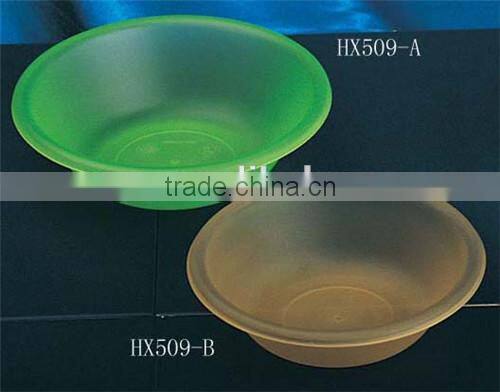 middle size frosted bowl/plastic plate
