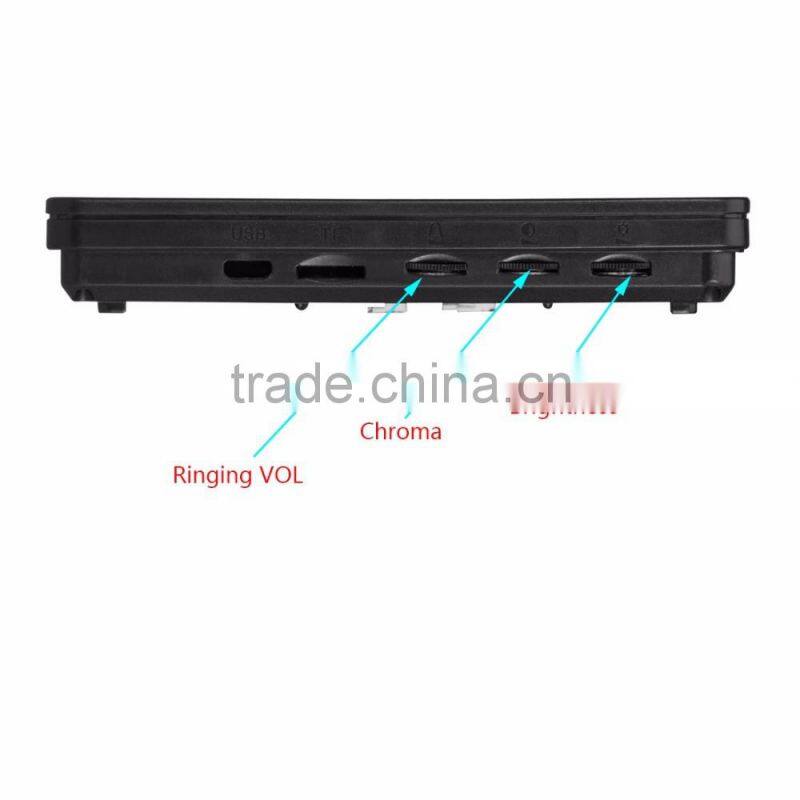 Ultrathin Multifunction Unlock 7" wire digital HD Visible Door Bell