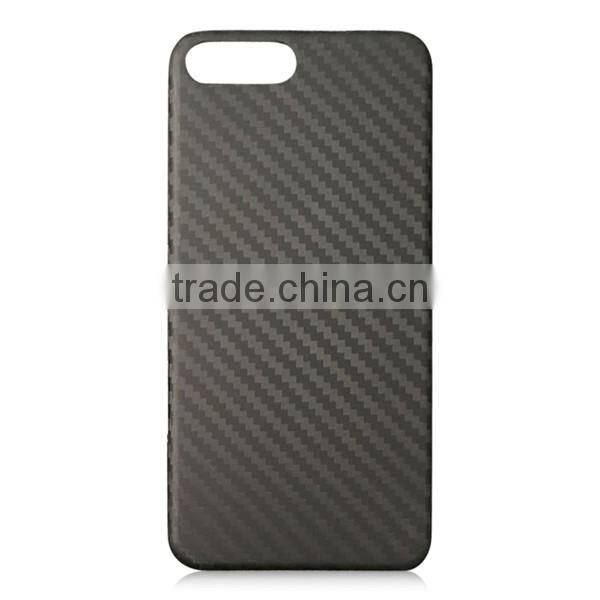 Matte/Shiny 3K real carbon fiber cell phone case for iPhone 7 plus