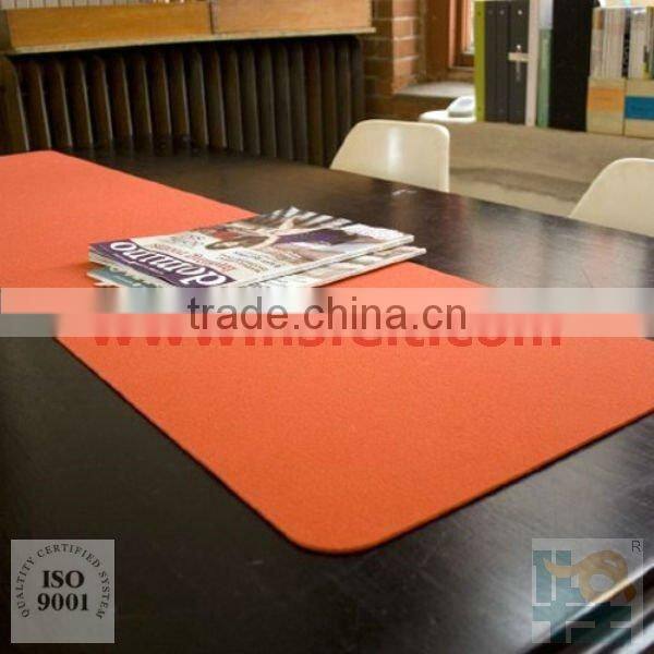 100% polyester felt laser cut felt table runners