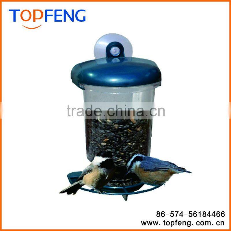 Window Bird Feeder, Suction Cup Attaches to Window so Watching Birds is Fun, Best Feeder for Small Wild Backyard Birds