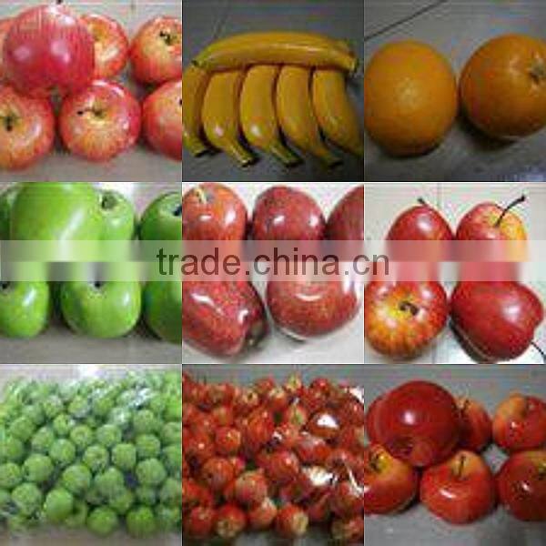 SJH1492909 vegetable and fruit decoration tools plastic fruit and vegetables for kids plastic toys fruits and vegetables