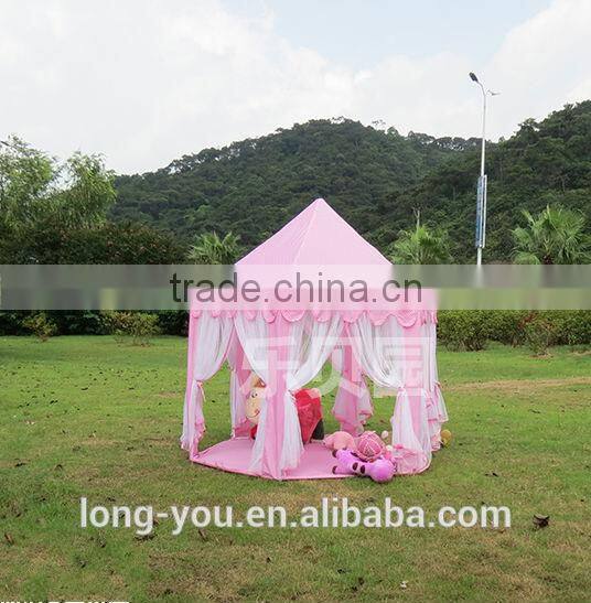 Large kids play tent Lovely Girls' playhouse Pink play tent