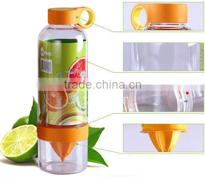 Supply fashion creative manual lemon juice cup / fruit cup (800ml)