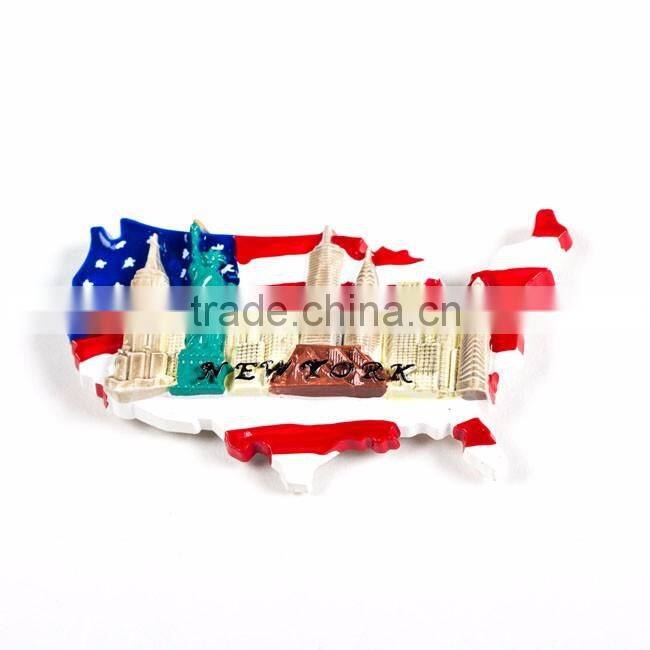 New York city 3d resin custom the Statue of Liberty fridge magnet