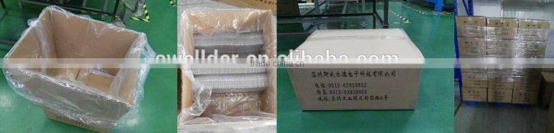 Large thick square anti slip thermoformed plastic flat tray