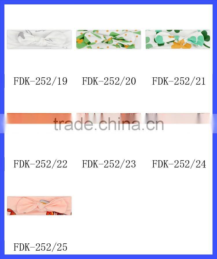 cheap baby girl yellow pineapple pom pom knot headband