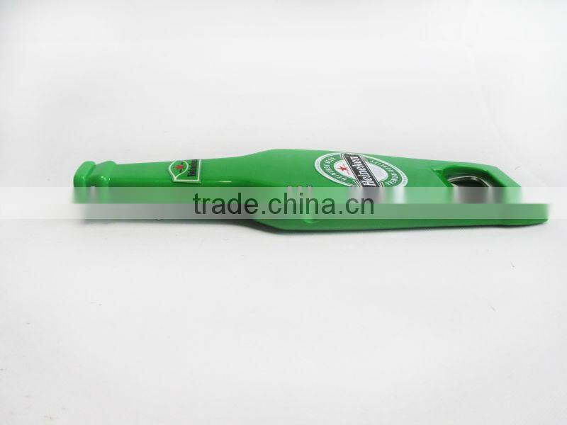 promotional 3 tones plastic whistle with bottle opener for 2018 World Cup
