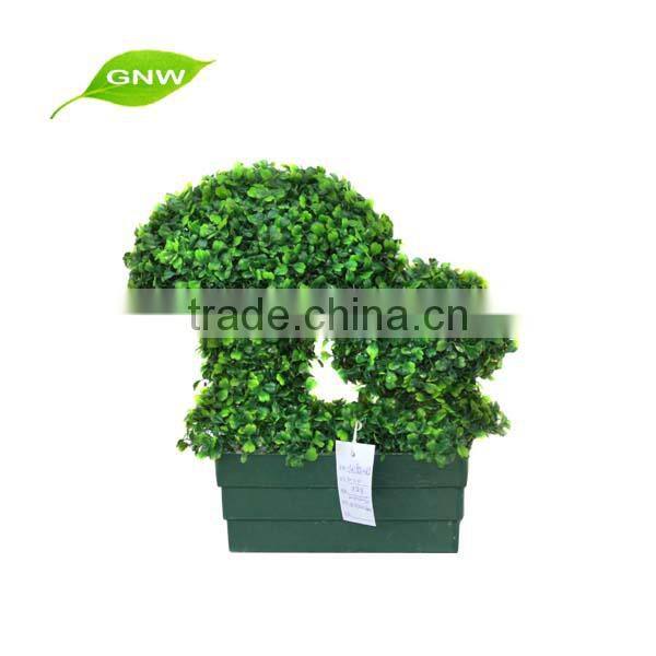 GNW BOX1014 Hand made Artificial Boxwood Wreath outdoor and indoor Landscapning