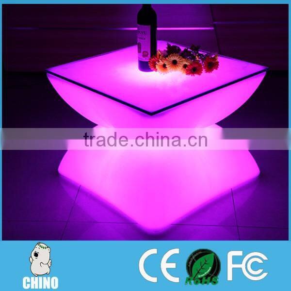 LED modern led furniture lighted led sweet coffe table