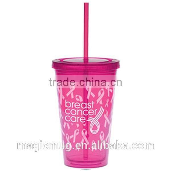 drinking ware colorful Straw glass cup